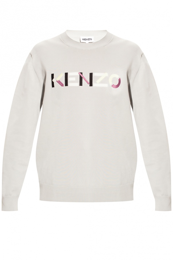 Kenzo Logo-embroidered sweater